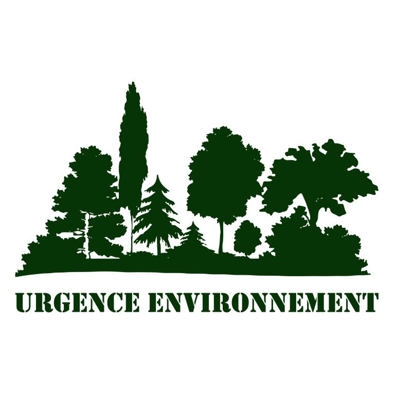 Logo urgence environnement illustration