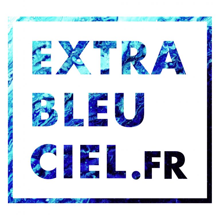 Imprimerie Extra bleu ciel logo